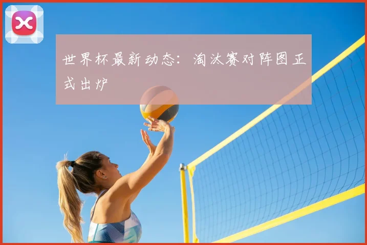 世界杯最新动态：淘汰赛对阵图正式出炉