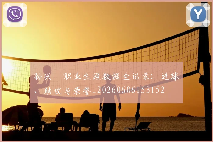 孙兴慜职业生涯数据全记录：进球、助攻与荣誉_20260606153152