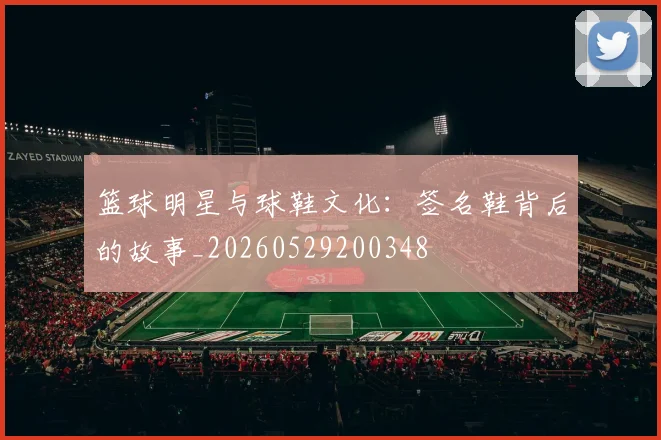 篮球明星与球鞋文化：签名鞋背后的故事_20260529200348